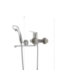 Смеситель для ванны Haiba Magic 006 с серой ручкой (HB0692)