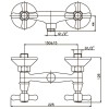 Змішувач для душа Haiba Dominox 003 (HB0060)