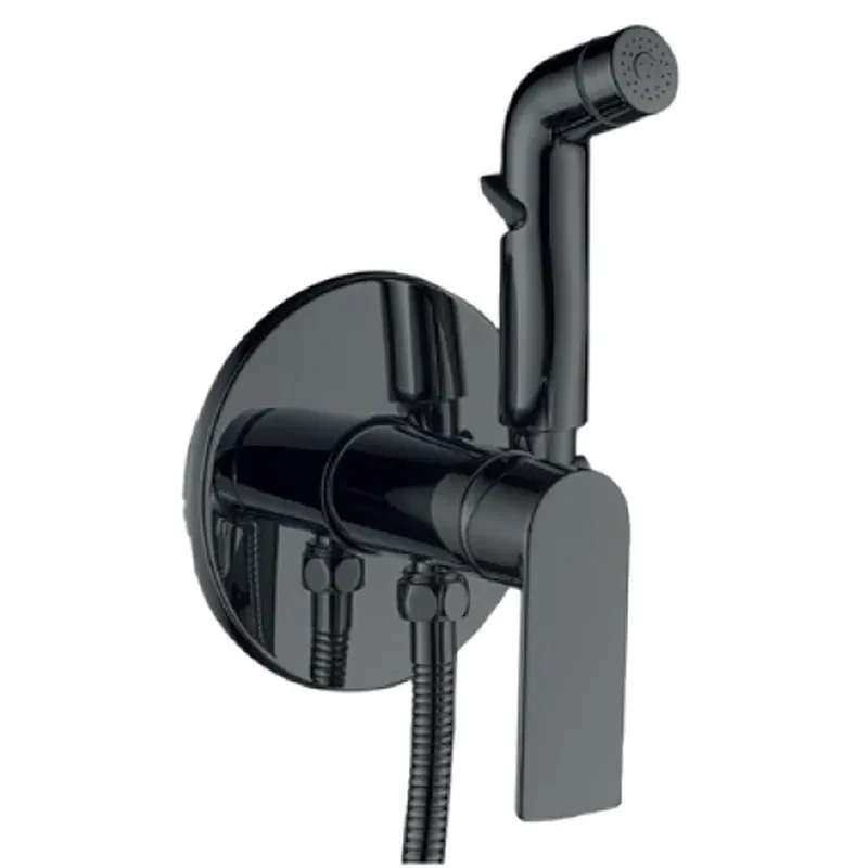 Смеситель для гигиенического душа Haiba ALEX 002 (INNER) GRAPHITE (HB9617)