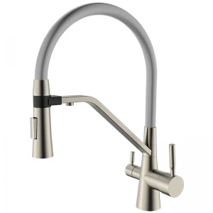 Змішувач для кухні Mixxus Premium Magnet 021 SS COLOR REFL.GREY (MI6976)