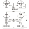 Смеситель для душа Haiba Dominox 003 (HB0060)