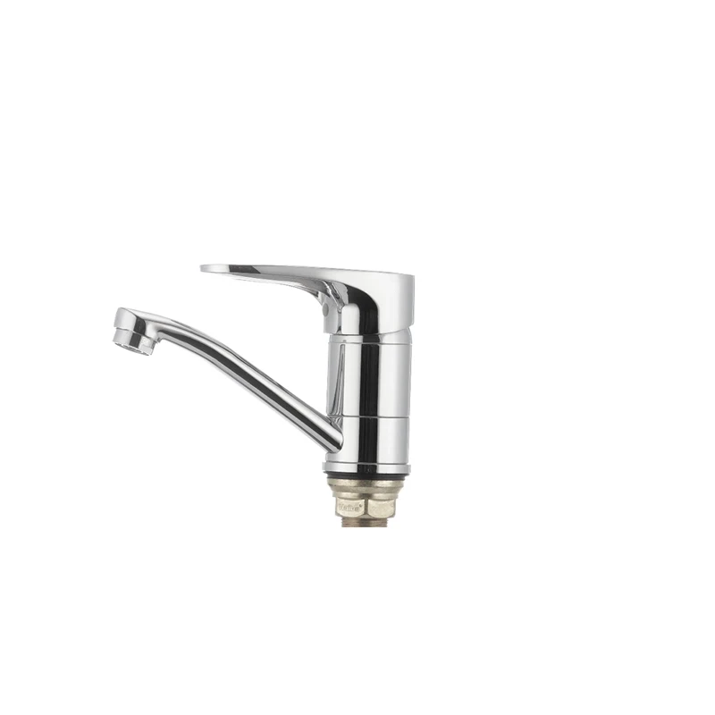 Змішувач для умивальника Haiba Opus 555 (вилив 15 см) (HB0336)