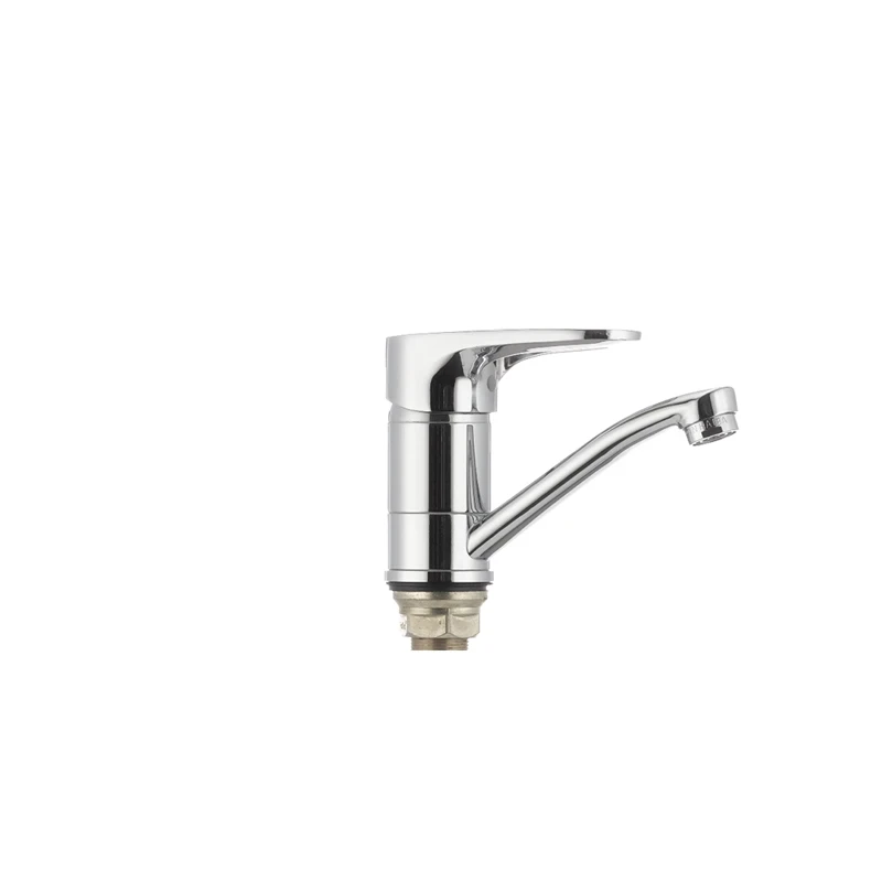 Змішувач для умивальника Haiba Opus 555 (вилив 15 см) (HB0336)