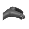 Смеситель для умывальника Plamix CEZAR-001 SET Graphite с подводом (PM0688)