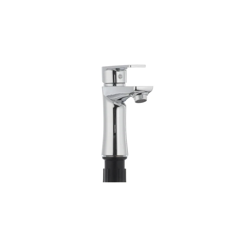 Змішувач для умивальника Plamix Oscar-001 Chrome (без підводки) (PM0023)