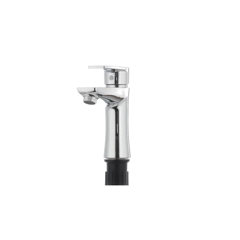Змішувач для умивальника Plamix Oscar-001 Chrome (без підводки) (PM0023)