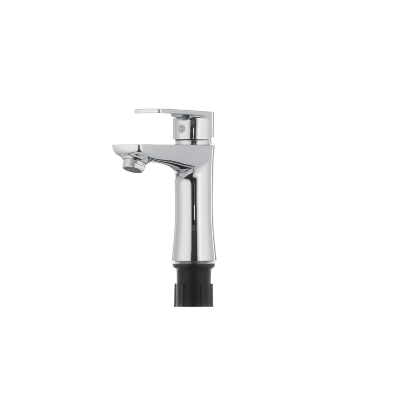 Змішувач для умивальника Plamix Oscar-001 Chrome (без підводки) (PM0023)