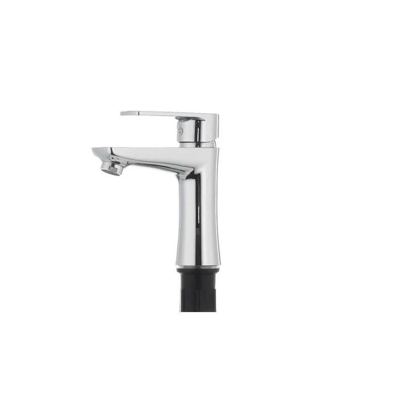 Змішувач для умивальника Plamix Oscar-001 Chrome (без підводки) (PM0023)
