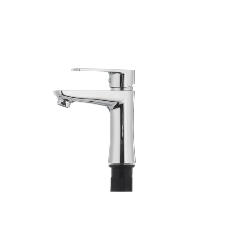 Змішувач для умивальника Plamix Oscar-001 Chrome (без підводки) (PM0023)