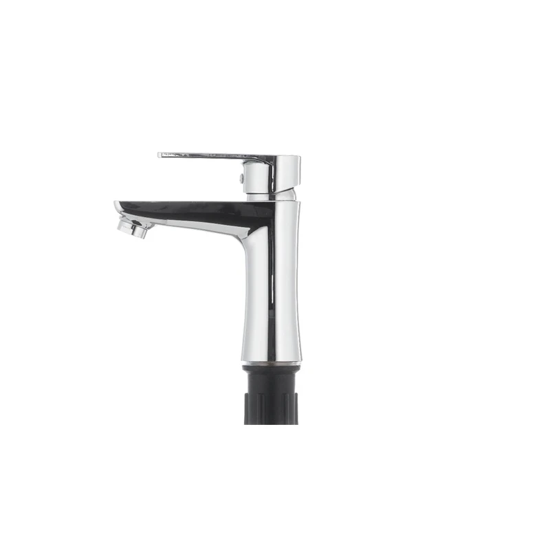 Змішувач для умивальника Plamix Oscar-001 Chrome (без підводки) (PM0023)