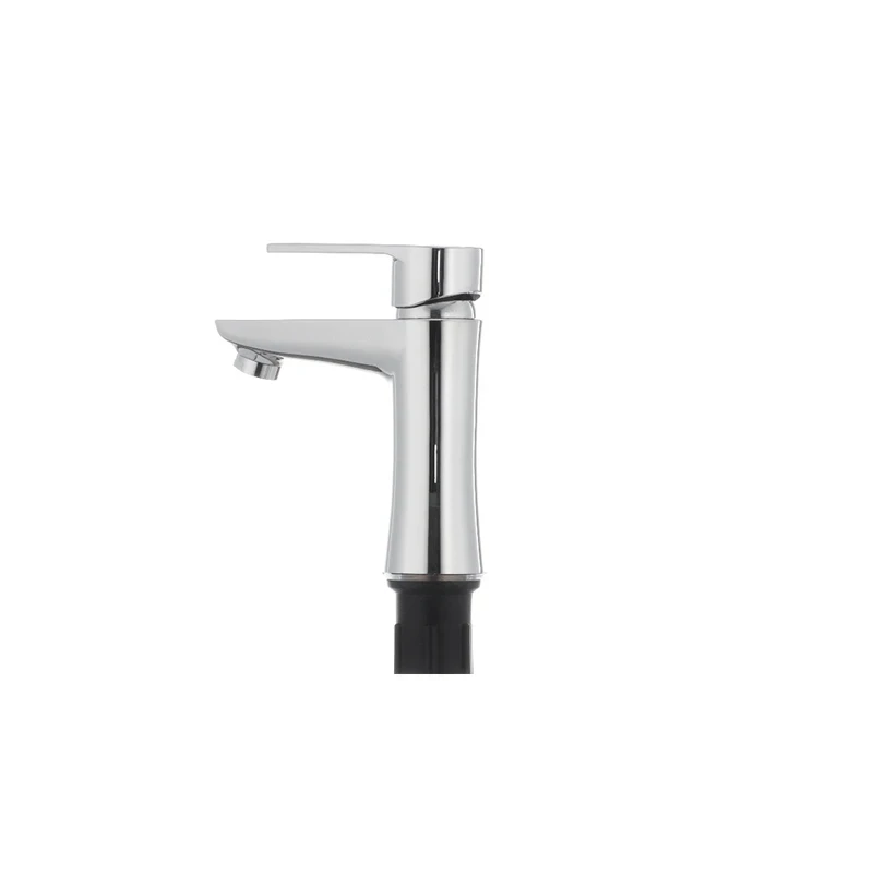 Змішувач для умивальника Plamix Oscar-001 Chrome (без підводки) (PM0023)