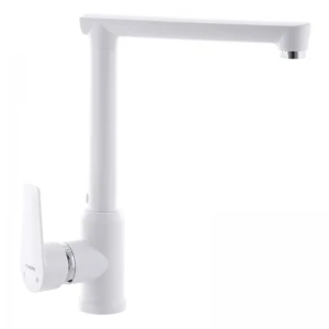 Смеситель для кухни Plamix Mario-017 White (без подводки) (PM0557)