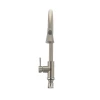 Смеситель для кухни с выдвижной лейкой Mixxus SUS-014-B из нерж. стали SUS304 (SS2816)