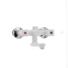 Смеситель для ванны Plamix Omega-142 белый (без шланга и лейки) (PM0021)