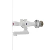 Смеситель для ванны Plamix Omega-142 белый (без шланга и лейки) (PM0021)