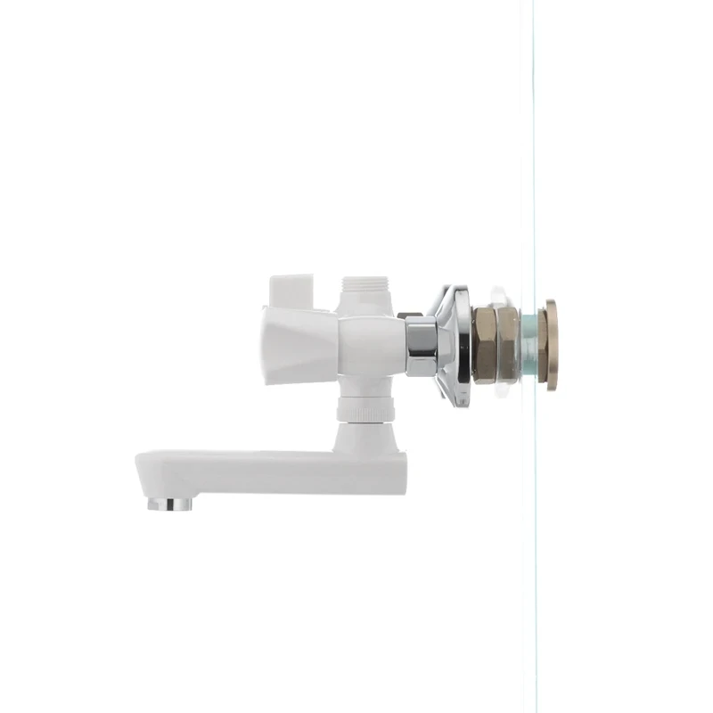 Змішувач для ванни Plamix Omega-142 білий (без шланга і лійки) (PM0021)