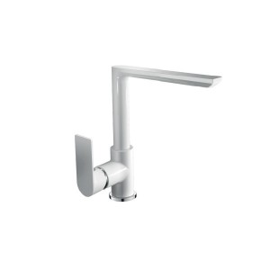 Змішувач для кухні HAIBA ALEX 018 WHITE-CHROME (HB9569)