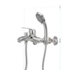 Смеситель для ванны Haiba Magic 009 с красной ручкой (HB0698)