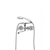 Змішувач для ванни HAIBA DOMINOX 140 (HB0061)