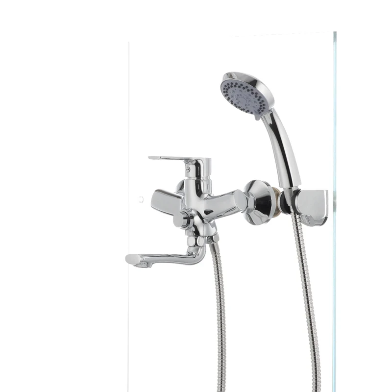 Змішувач для ванни Mixxus Premium PUSH Chr-009 (перекл. кнопкою) (MI1664)
