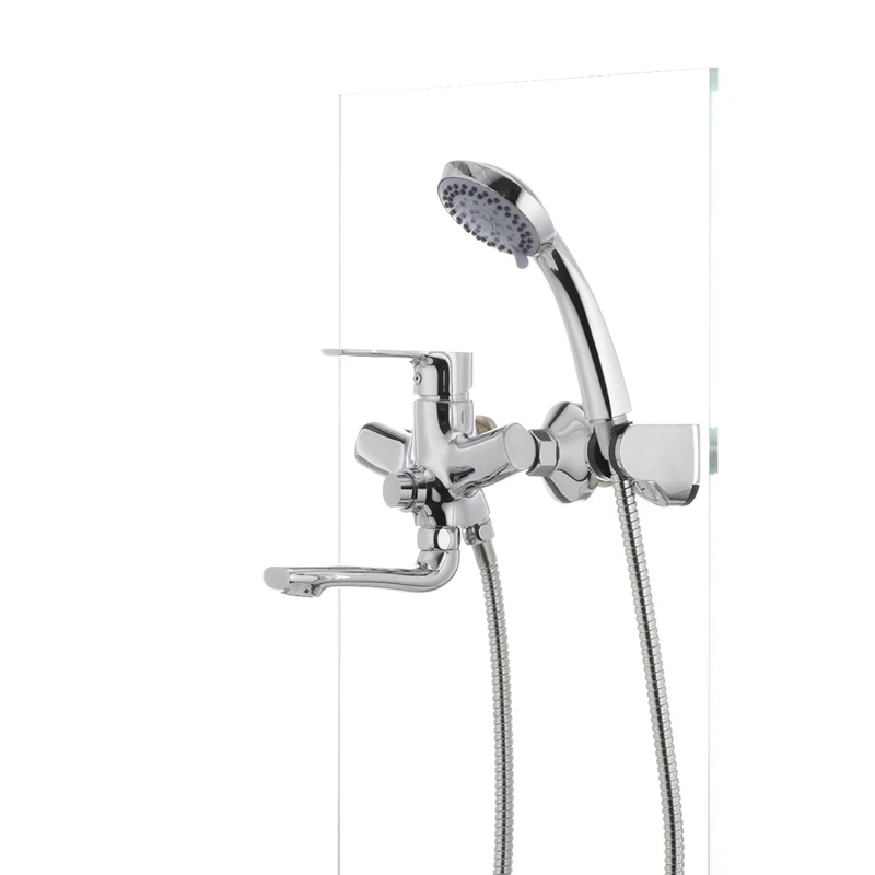Змішувач для ванни Mixxus Premium PUSH Chr-009 (перекл. кнопкою) (MI1664)
