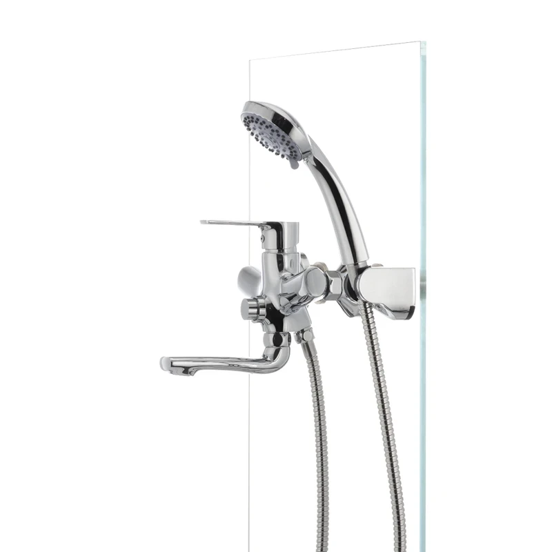 Змішувач для ванни Mixxus Premium PUSH Chr-009 (перекл. кнопкою) (MI1664)