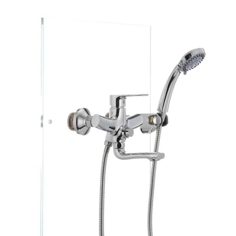Змішувач для ванни Mixxus Premium PUSH Chr-009 (перекл. кнопкою) (MI1664)