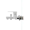 Смеситель для ванны Plamix Oscar-009 White (без шланга и лейки) (PM0025)
