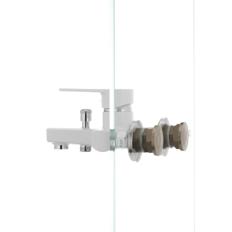 Змішувач для ванни Plamix Oscar-009 White (без шланга і лійки) (PM0025)