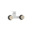 Смеситель для ванны Plamix Oscar-009 White (без шланга и лейки) (PM0025)