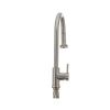 Смеситель для кухни Mixxus SUS-014-A с выдвижной лейкой из нерж. стали SUS304 (SS2815)