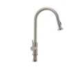 Смеситель для кухни Mixxus SUS-014-A с выдвижной лейкой из нерж. стали SUS304 (SS2815)