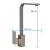 Кухонный смеситель Mixxus KUB 011 (SS0028)