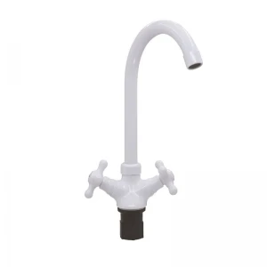 Смеситель для кухни Plamix Pablo-275 White (без подвода) (PM0669)