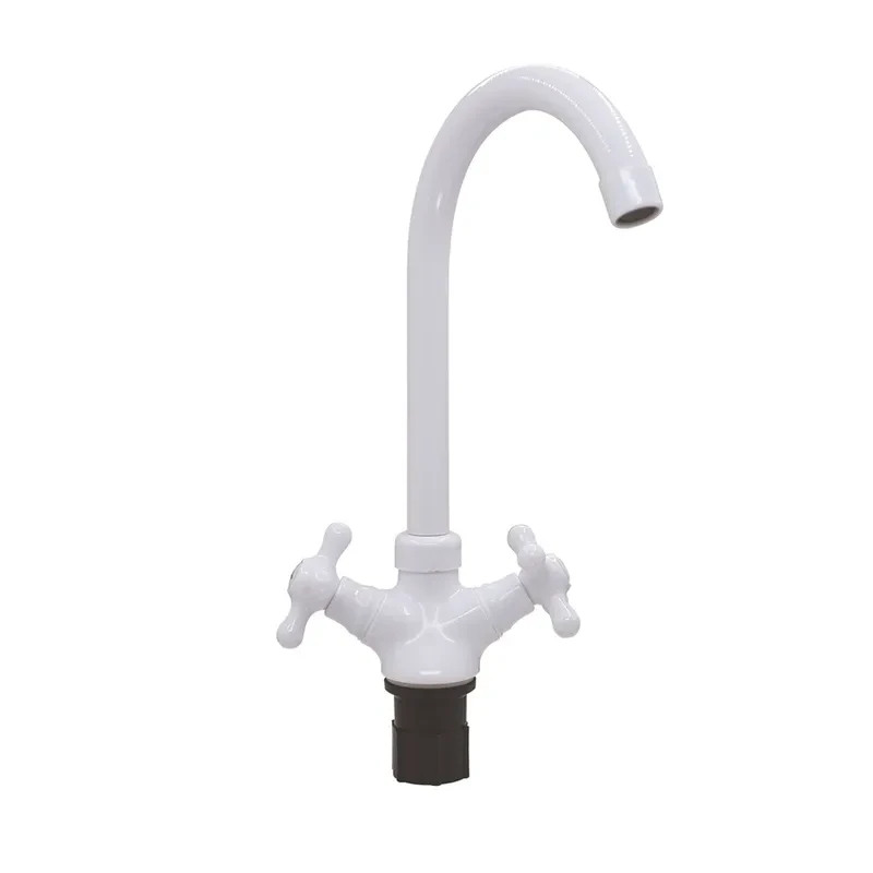 Смеситель для кухни Plamix Pablo-275 White (без подвода) (PM0669)