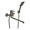 Смеситель для ванной Haiba Alex 006 Euro Graphite (HB3997)