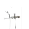 Смеситель для ванны Haiba Magic 006 с красной ручкой (HB0693)