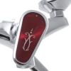 Смеситель для ванны Haiba Magic 006 с красной ручкой (HB0693)