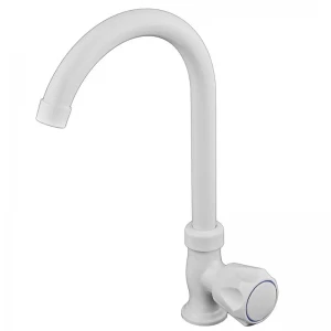 Кран для холодной воды Plamix Mono-005 White (PM0675)