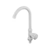 Кран для холодної води Plamix Mono-005 White (PM0675)