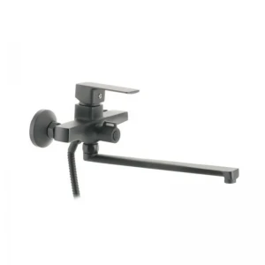 Смеситель для ванной Haiba Kubus 006 Euro Graphite (HB4006)