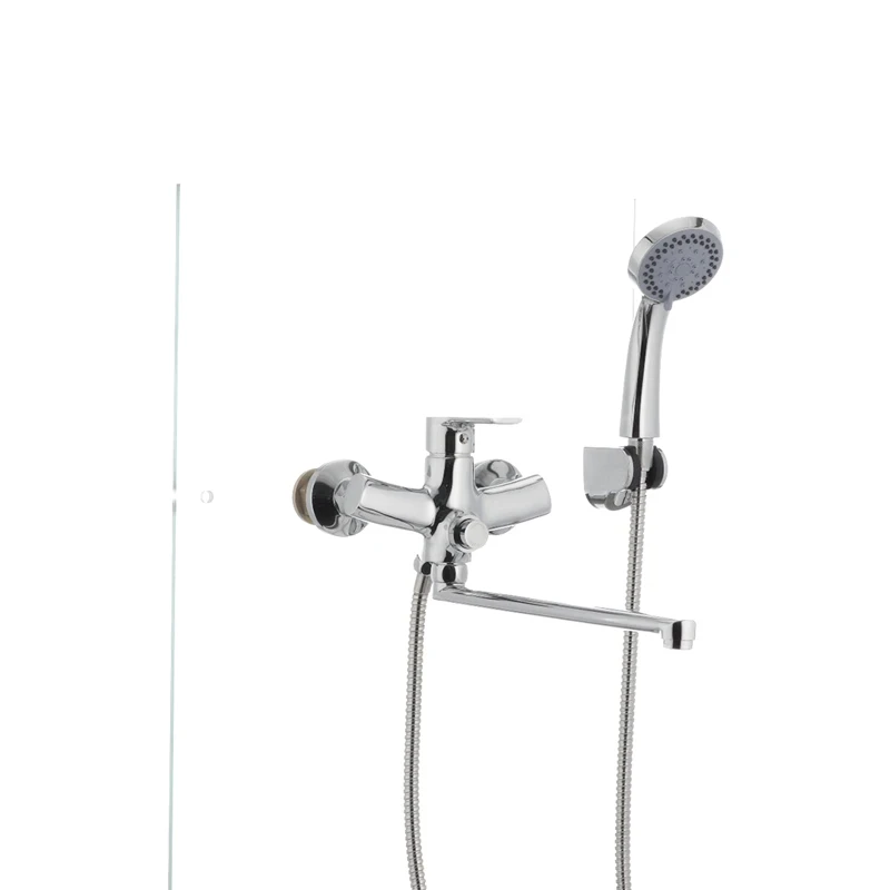 Змішувач для ванни Mixxus Premium PUSH Chr-006 (перекл. кнопкою) (MI1665)