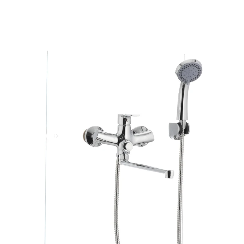 Змішувач для ванни Mixxus Premium PUSH Chr-006 (перекл. кнопкою) (MI1665)