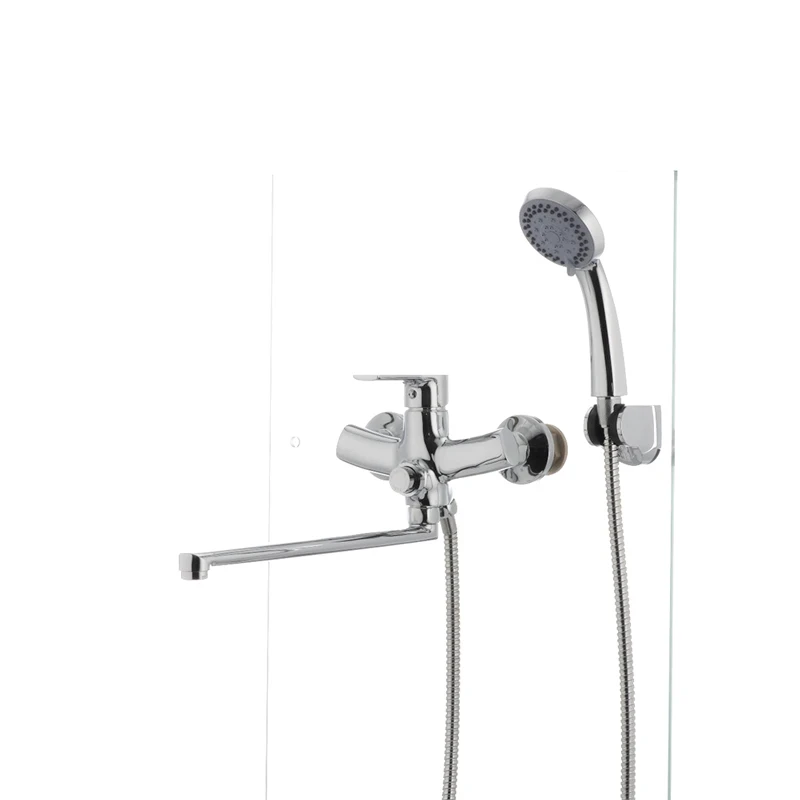 Змішувач для ванни Mixxus Premium PUSH Chr-006 (перекл. кнопкою) (MI1665)