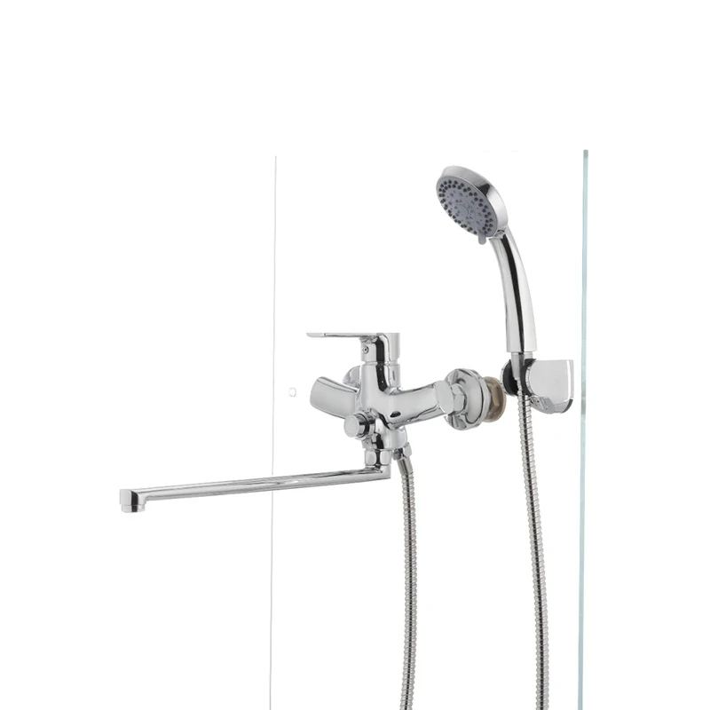 Змішувач для ванни Mixxus Premium PUSH Chr-006 (перекл. кнопкою) (MI1665)