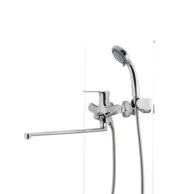 Змішувач для ванни Mixxus Premium PUSH Chr-006 (перекл. кнопкою) (MI1665)