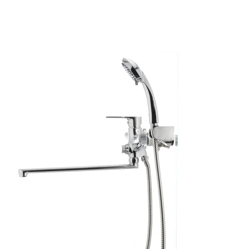 Змішувач для ванни Mixxus Premium PUSH Chr-006 (перекл. кнопкою) (MI1665)
