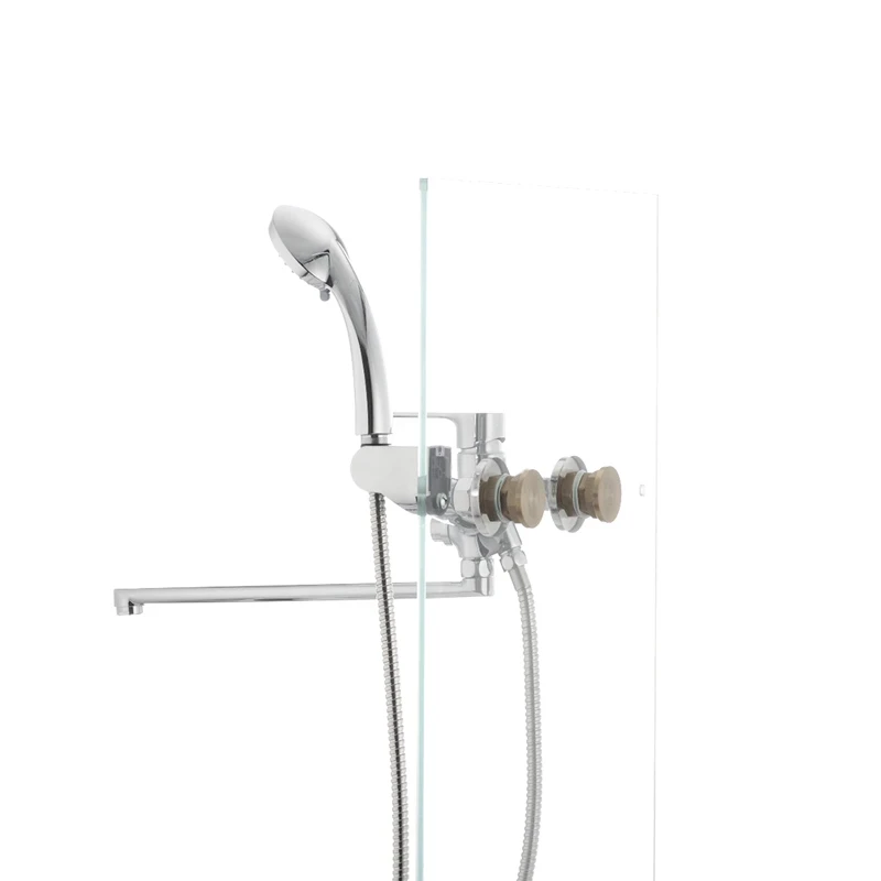 Змішувач для ванни Mixxus Premium PUSH Chr-006 (перекл. кнопкою) (MI1665)