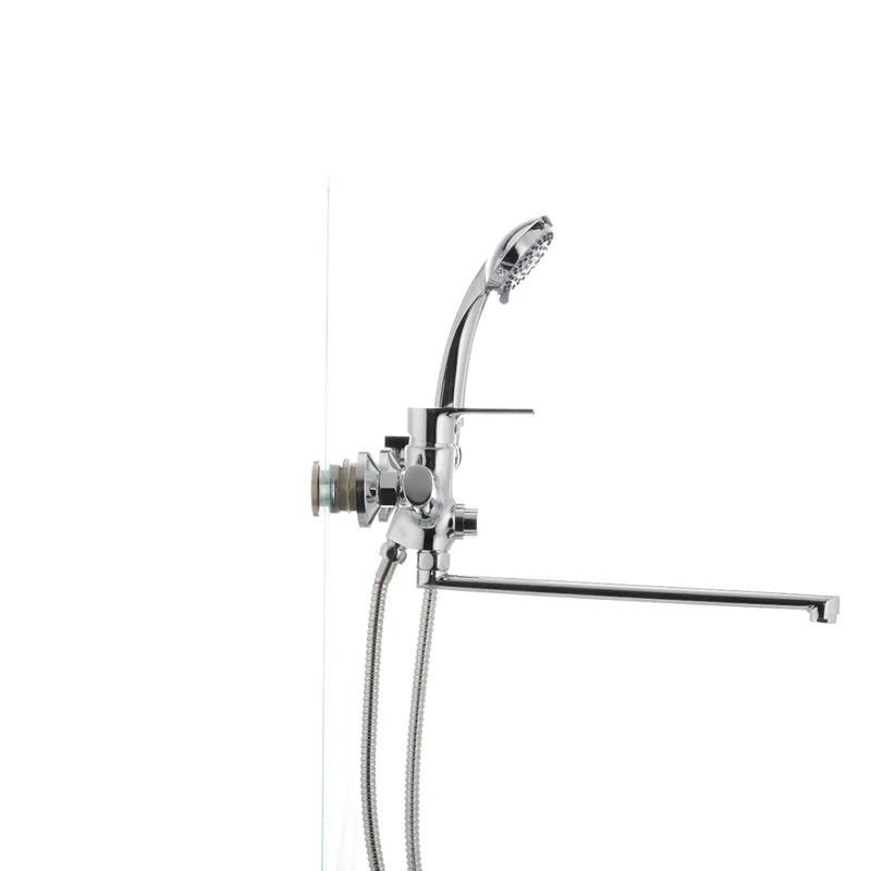 Змішувач для ванни Mixxus Premium PUSH Chr-006 (перекл. кнопкою) (MI1665)