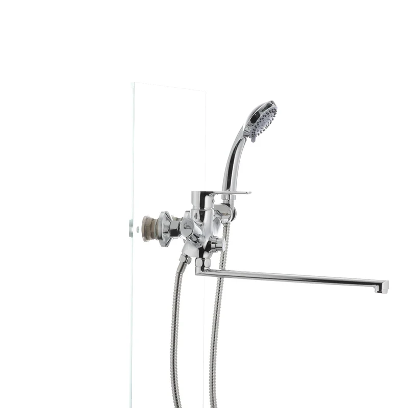 Змішувач для ванни Mixxus Premium PUSH Chr-006 (перекл. кнопкою) (MI1665)